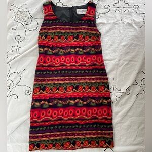 Jessica Howard Sleeveless Midi Print Dress